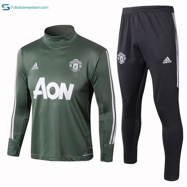 Chandal Manchester United 2017/18 Verde Blanco